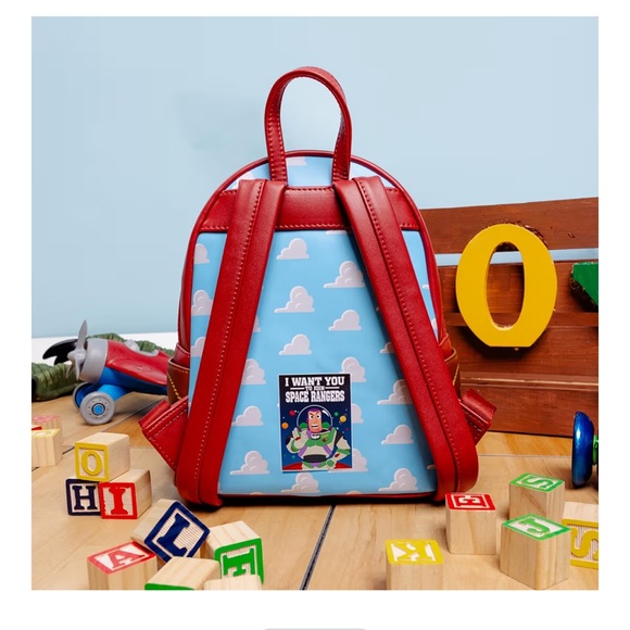 Loungefly Pixar: Toy Story - Andy's Room Mini-Backpack, Amazon Exclusive - Picture 3 of 16